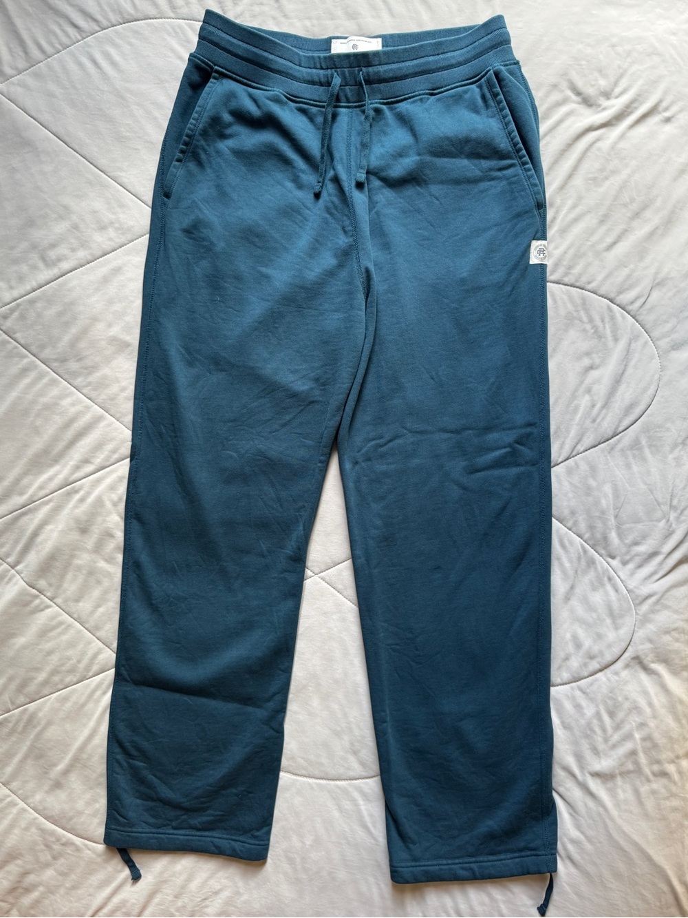 Reigning Champ Teal Drawstring Sweatpants